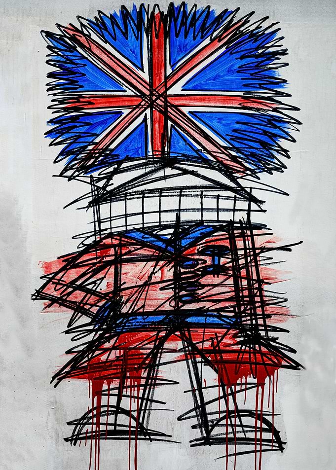 Union Jack Queens Guard