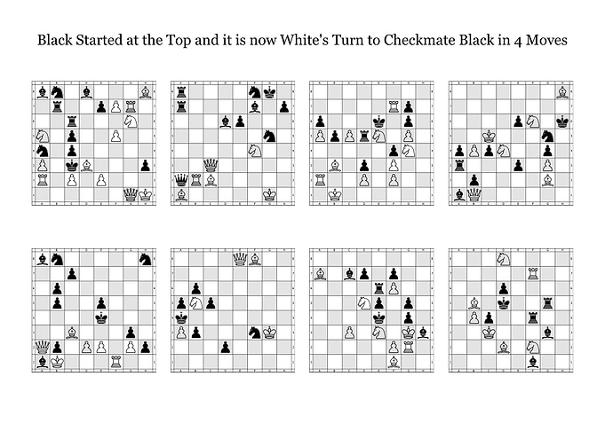 4 Move Chess Puzzles Set C