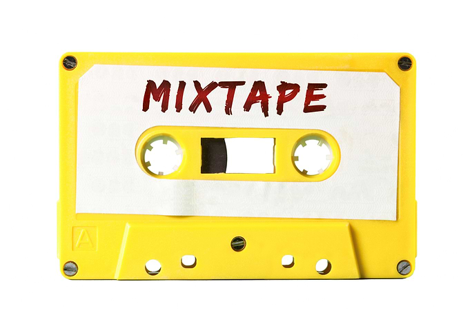 Cassette tape mixtape yell