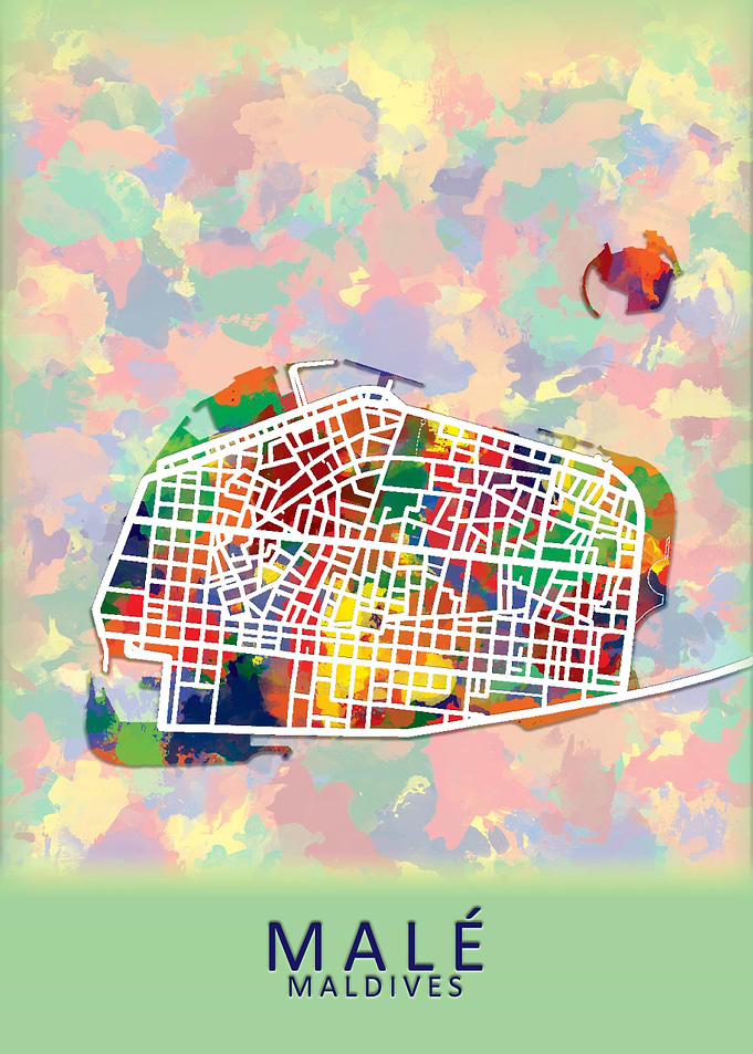 Male Maldives City Map