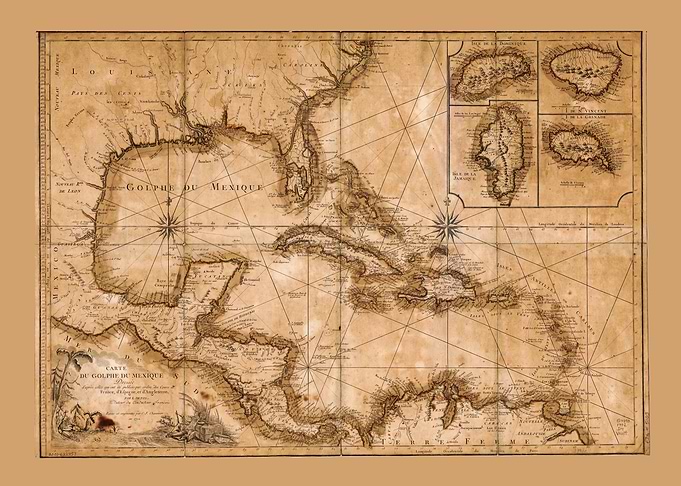 Caribbean Map 1792