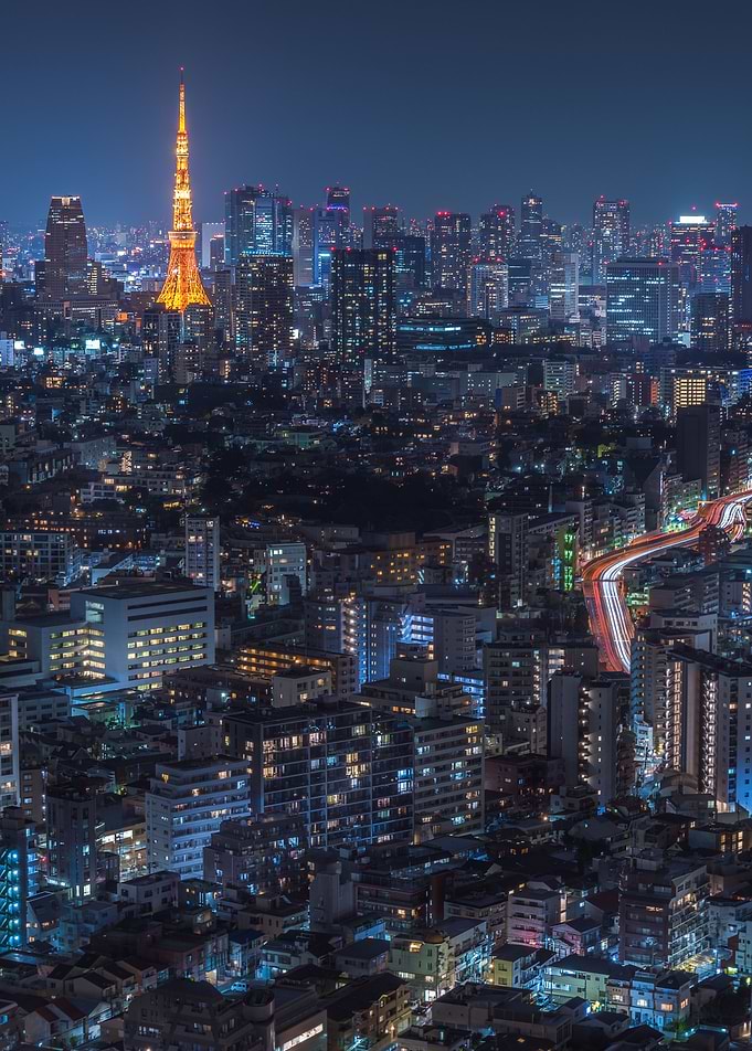 Tokyo night view