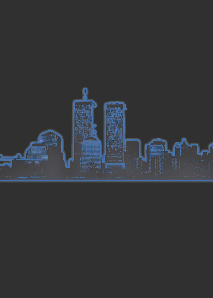 Abstract city