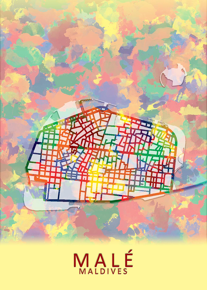 Male Maldives City Map