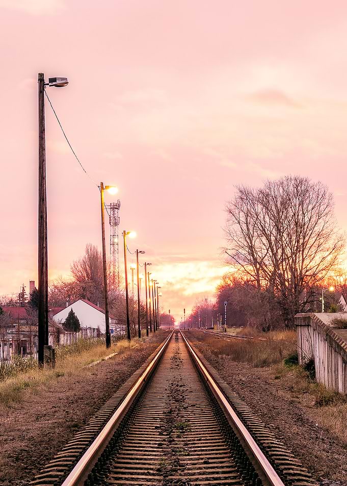 Beautiful Winter Sunset