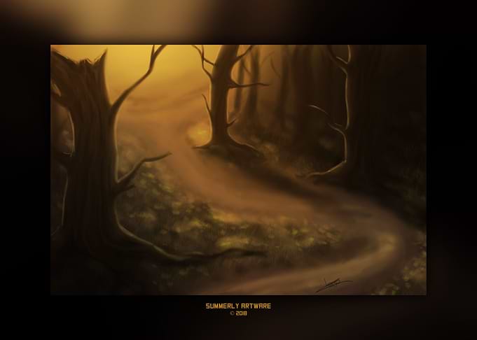 Forest at Sundawn