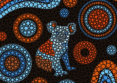 Dot Art Koala