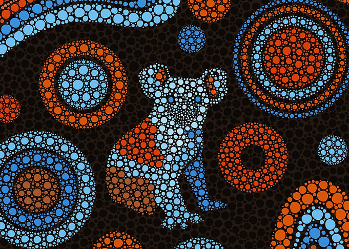 Dot Art Koala
