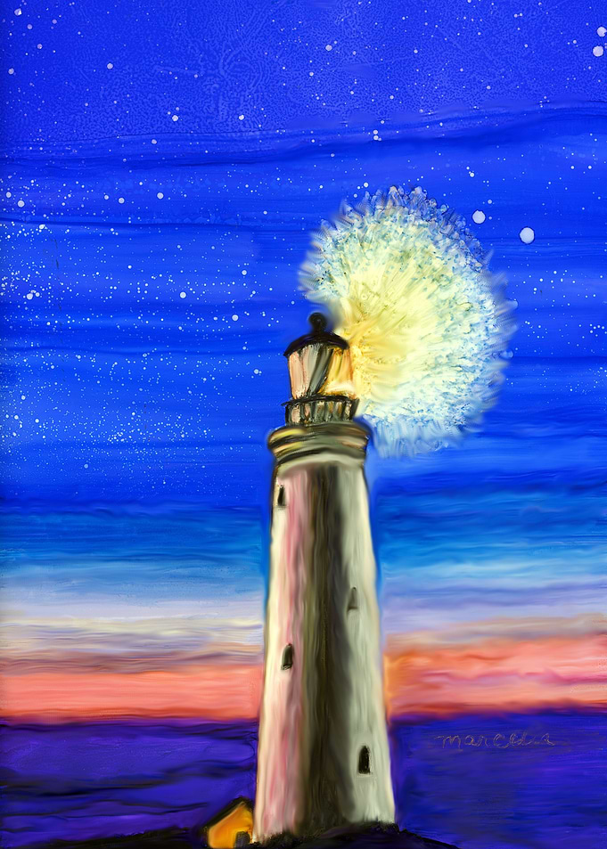 Lighthouse at Dusk