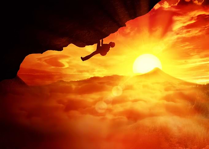 sunset climber