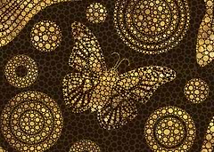Dot Art Butterfly