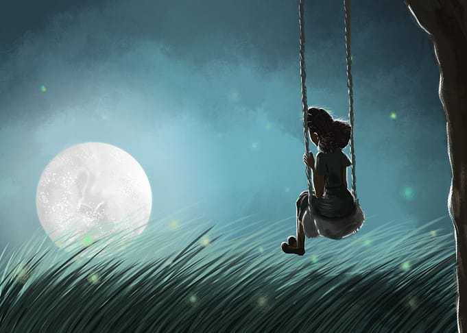 Swing away to the moon