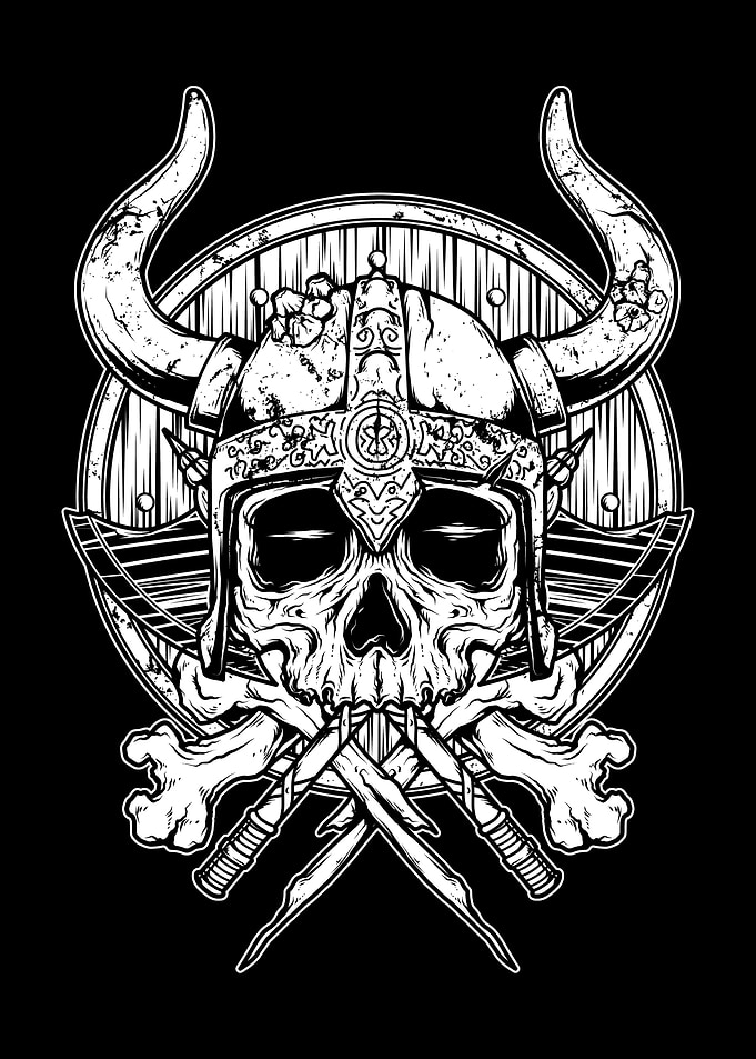 Skull Viking