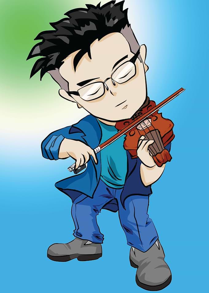 A Cool Violinist