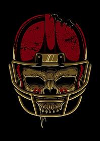 American Football Skull