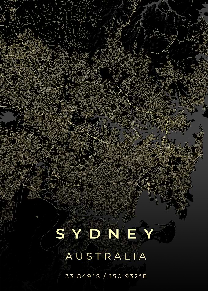 Sydney City Map