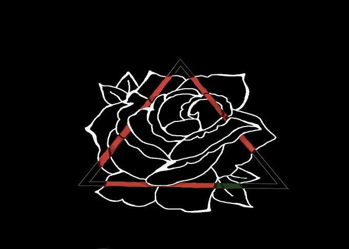 abstract rose