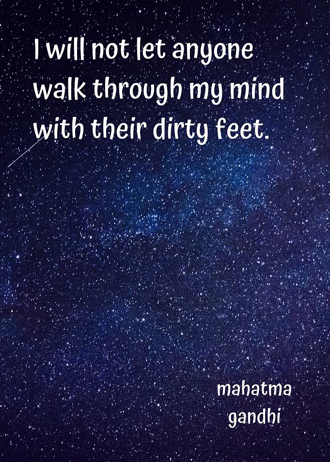 Ghandi Quote