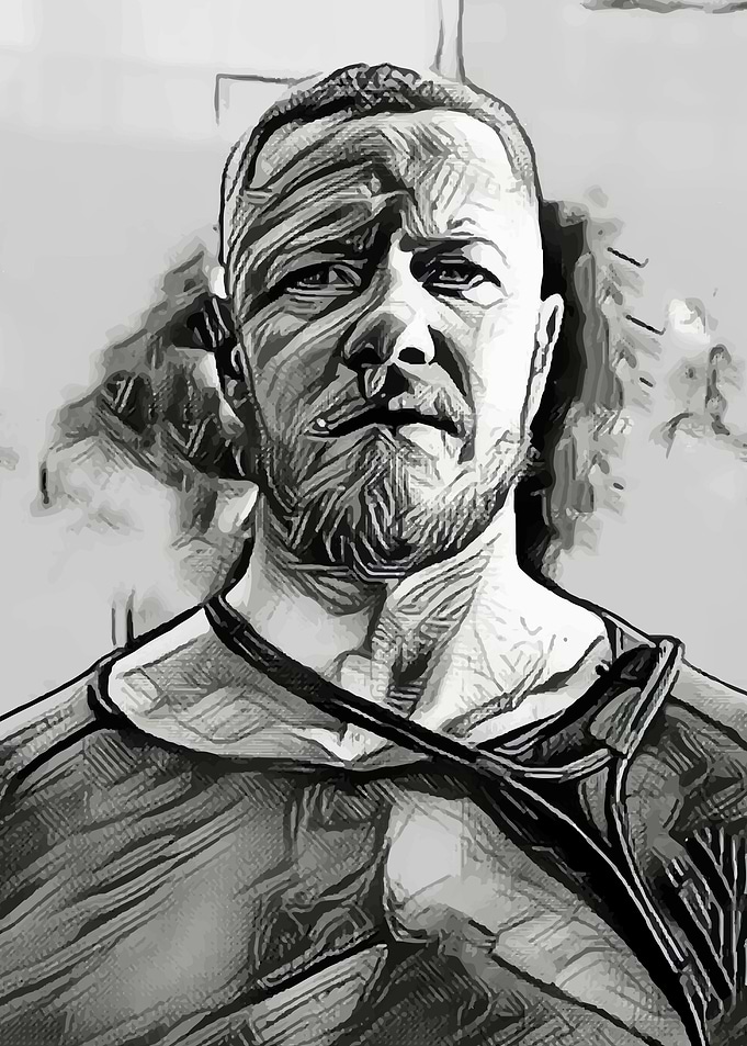 Dan Art BW Version