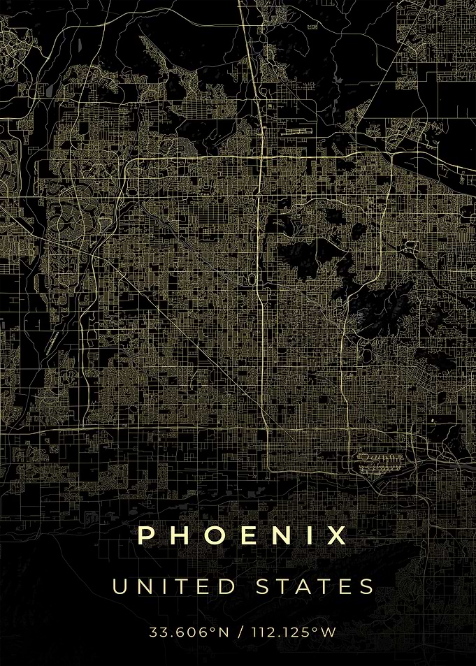 Phoenix City Map