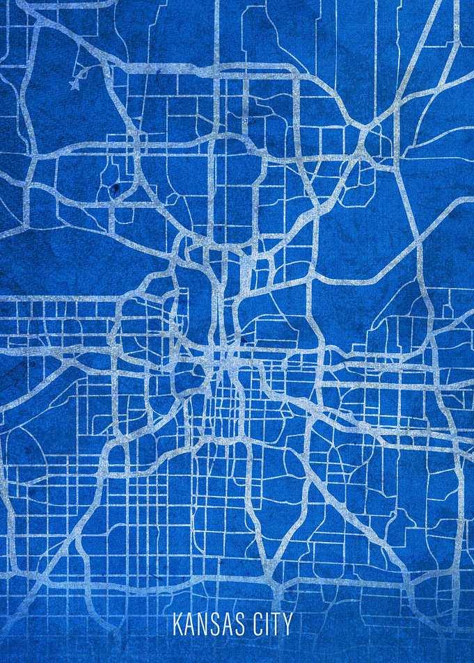 Kansas City Street Map