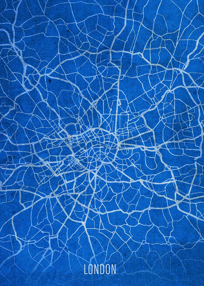 London City Street Map