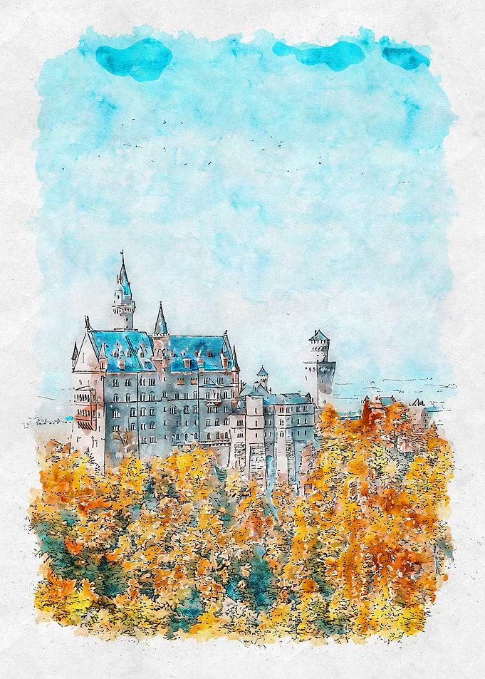 Castle in the wood