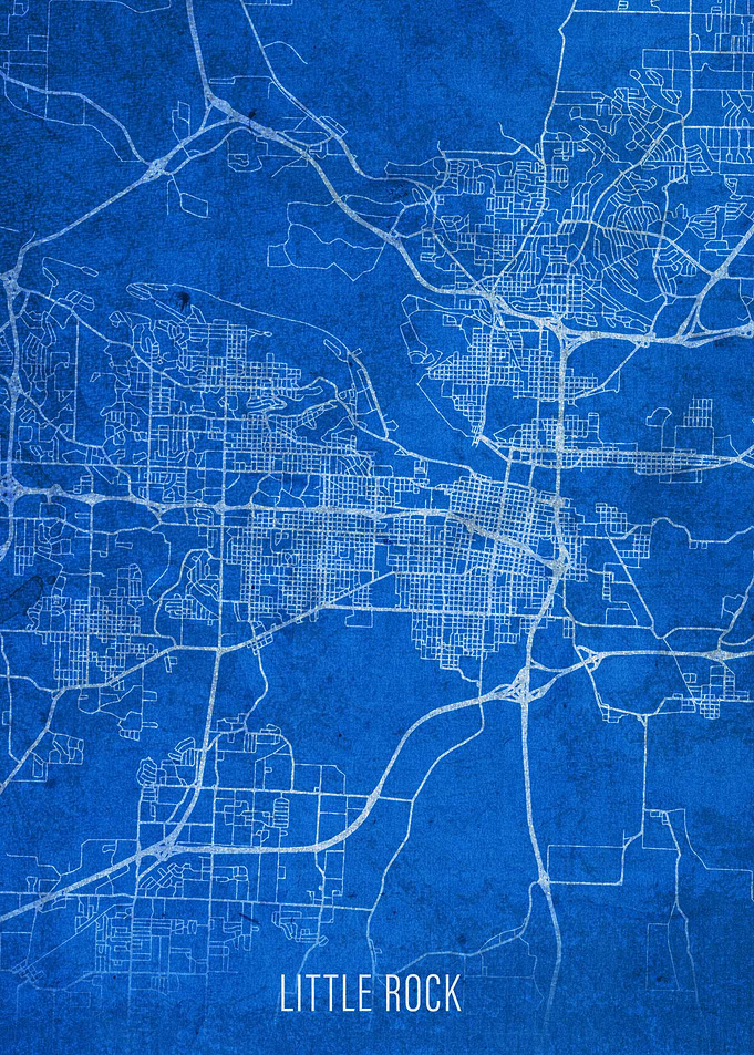 Little Rock City Street