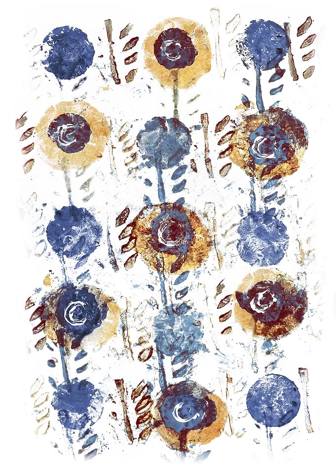 Geo Floral Pattern