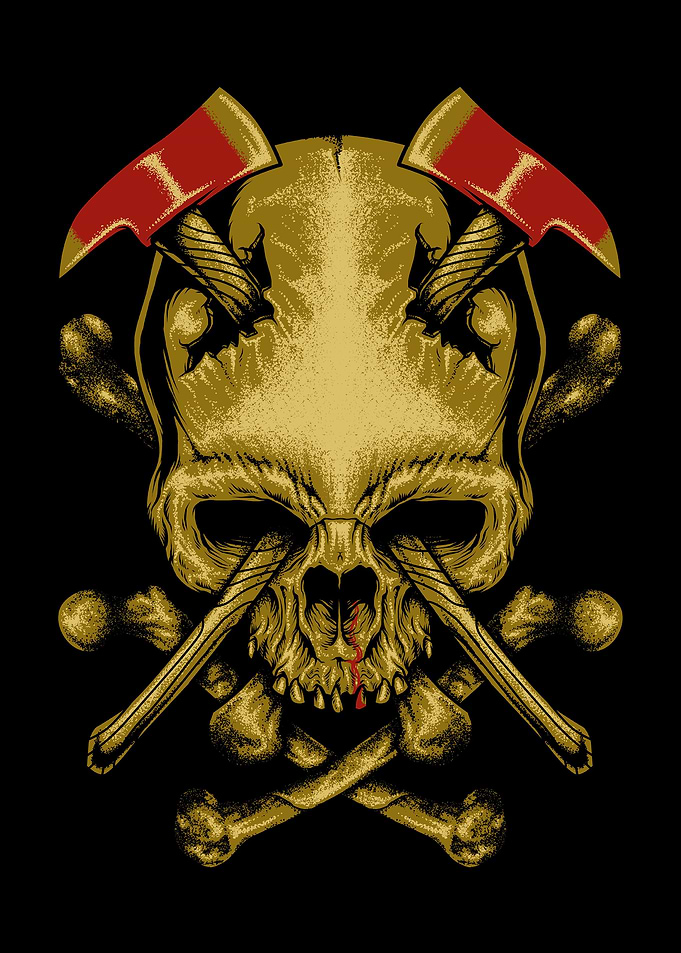 Skull Axe