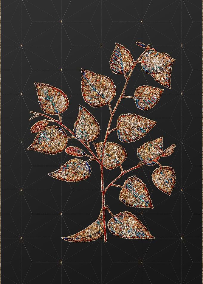 Prismatic Mosaic Floral
