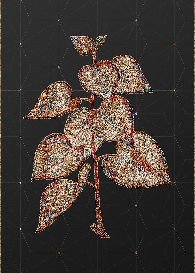 Prismatic Mosaic Floral