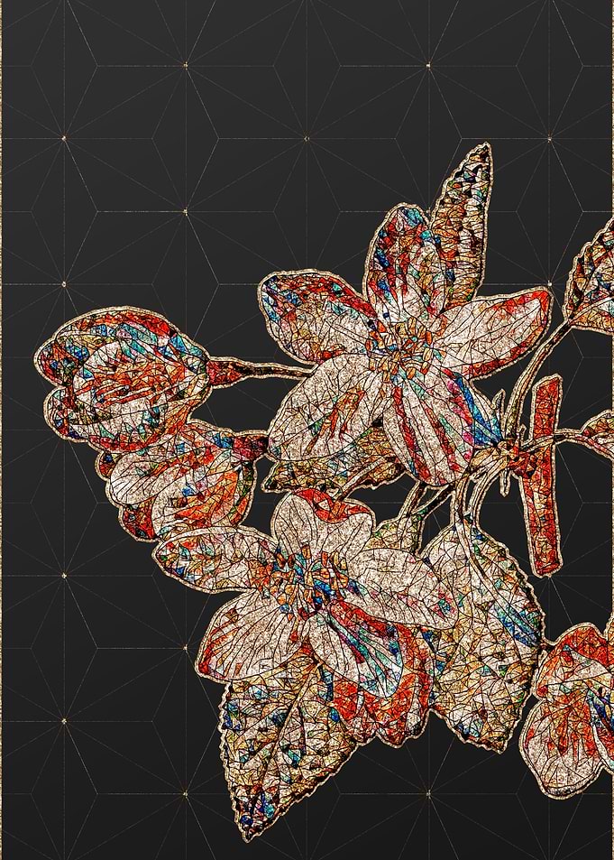 Prismatic Mosaic Floral