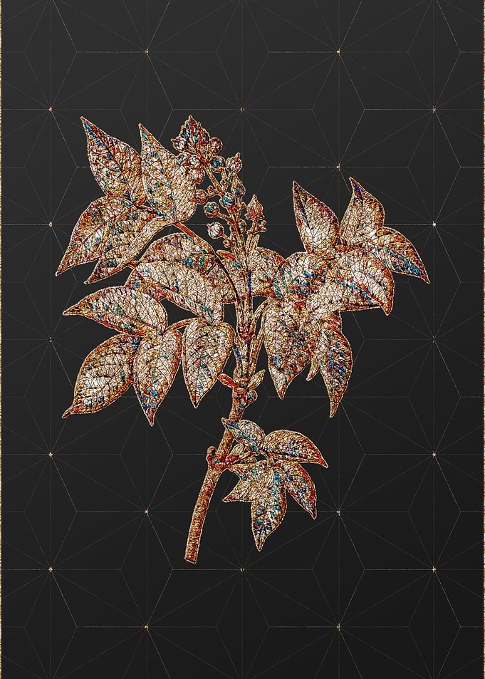 Stained Glass Botanical