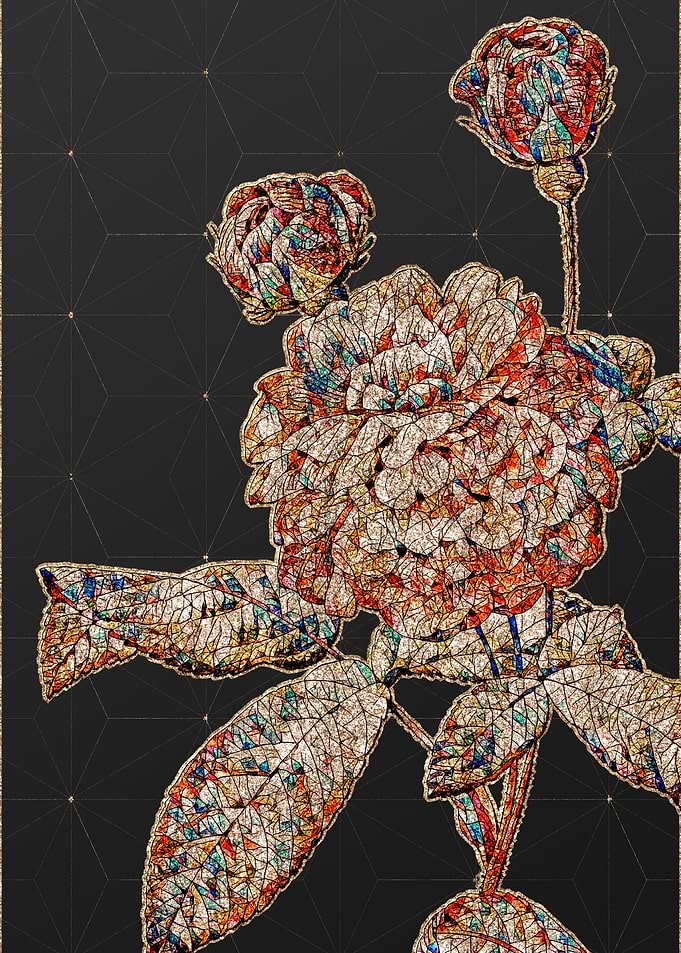 Stained Glass Botanical