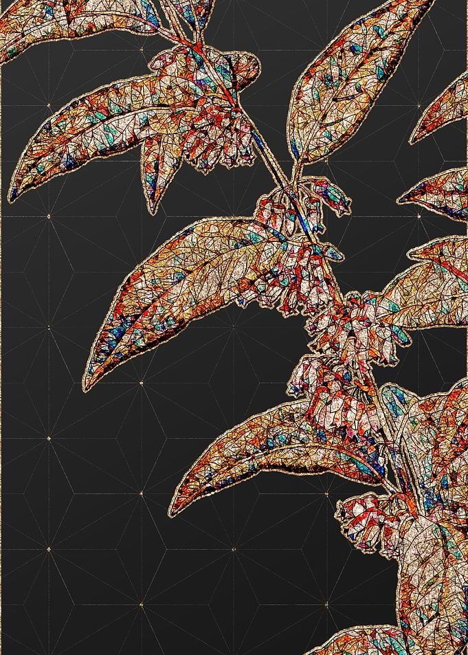 Stained Glass Botanical