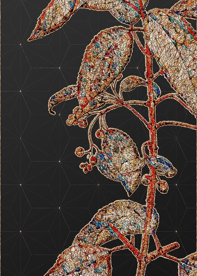 Stained Glass Botanical
