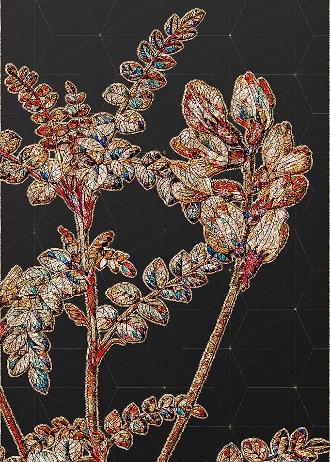 Stained Glass Botanical