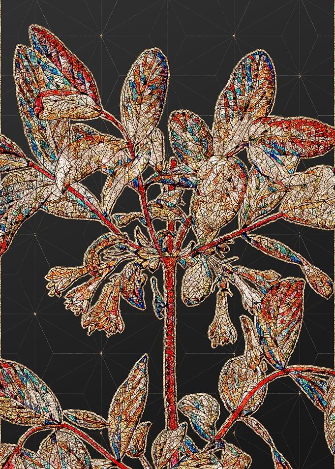 Prismatic Mosaic Floral
