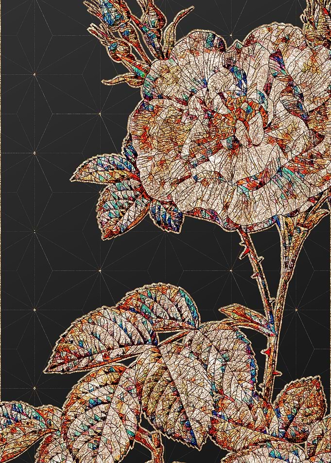 Rainbow Mosaic Botanical