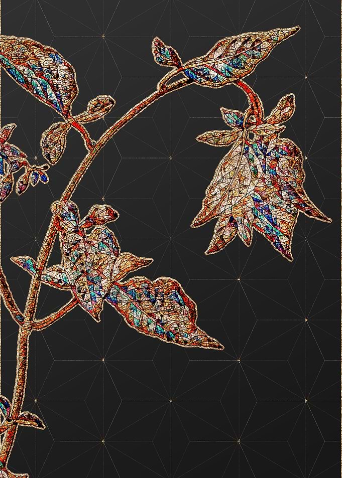 Stained Glass Floral