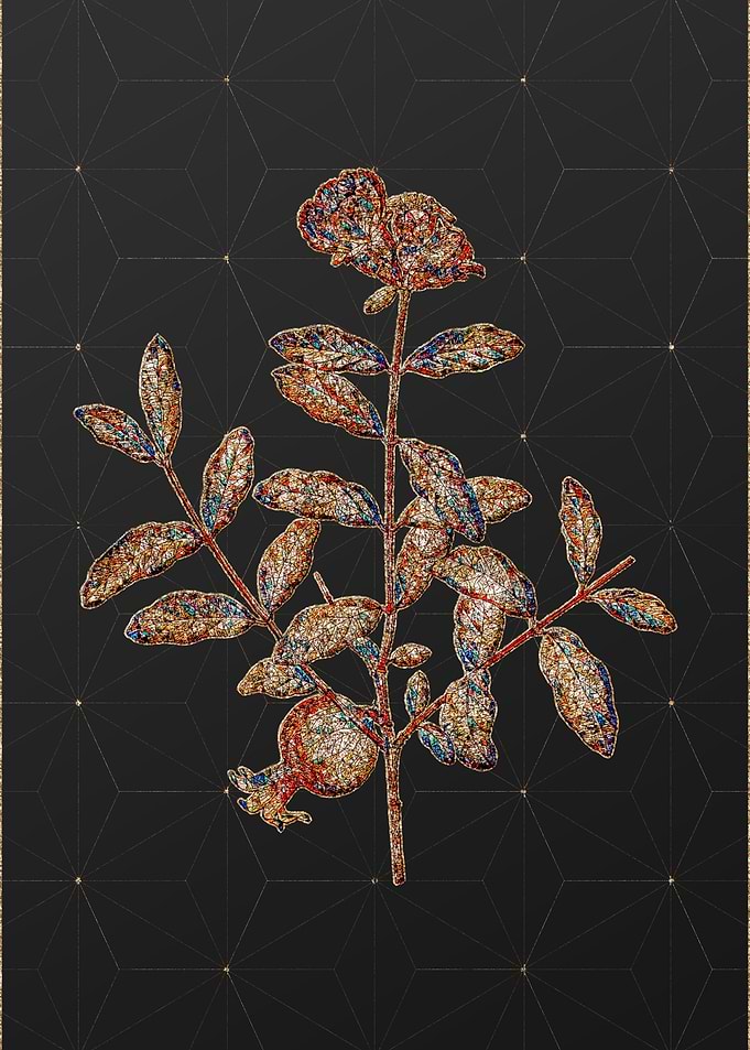 Prismatic Mosaic Floral