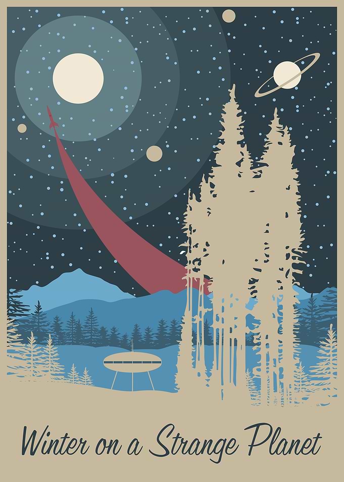 Winter on a Strange Planet