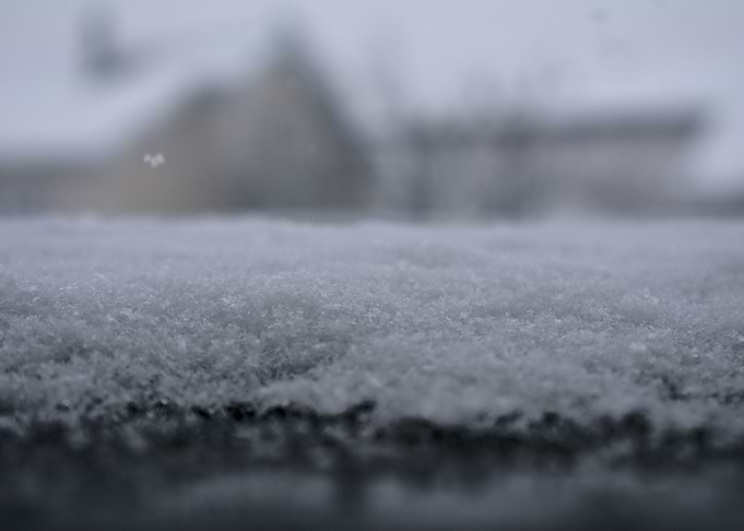 white snow abstract
