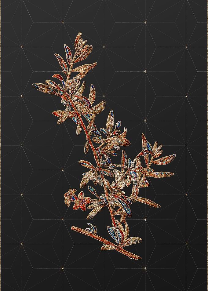 Stained Glass Botanical