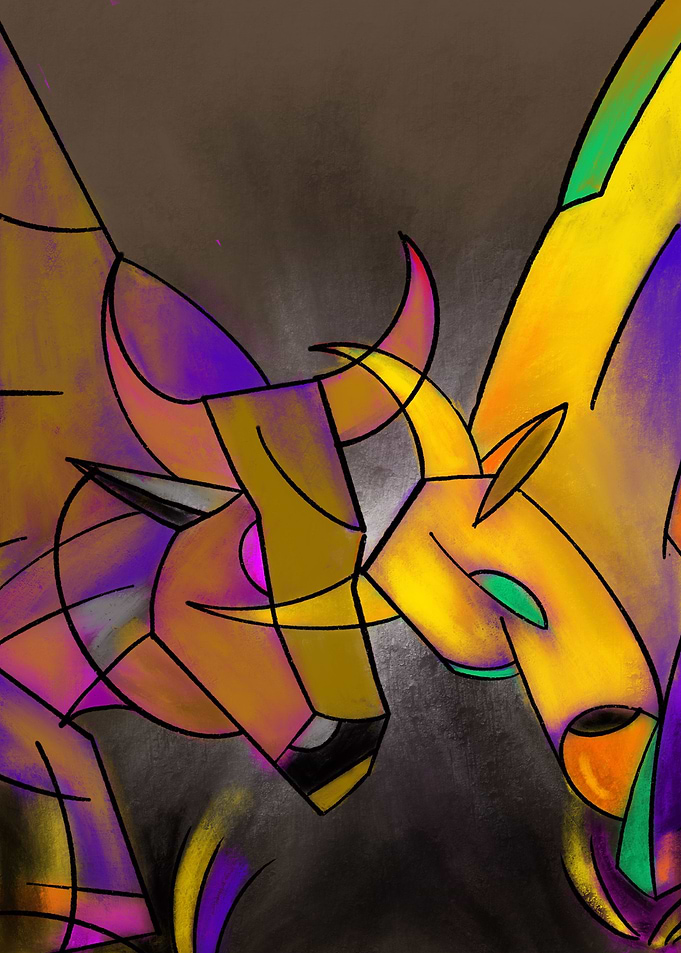 Bull fighting 06