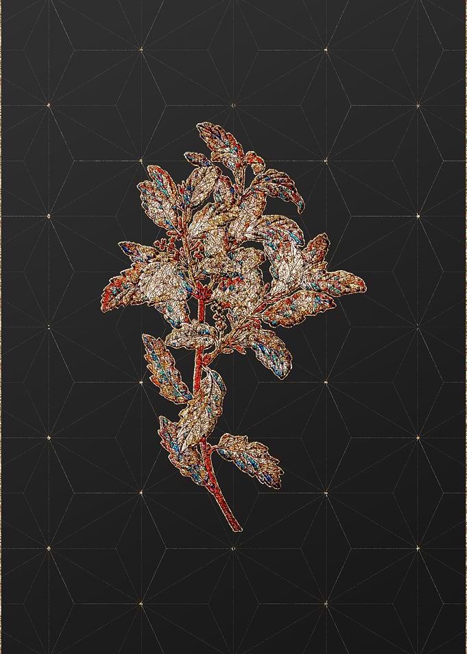 Stained Glass Botanical