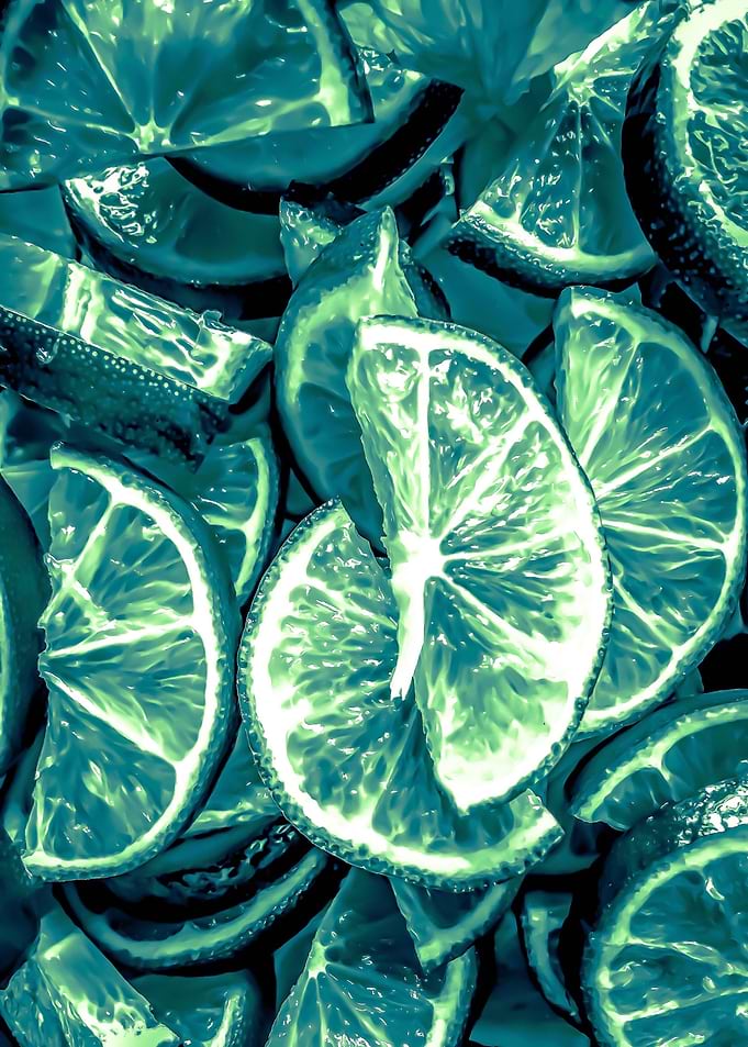 slices of lime