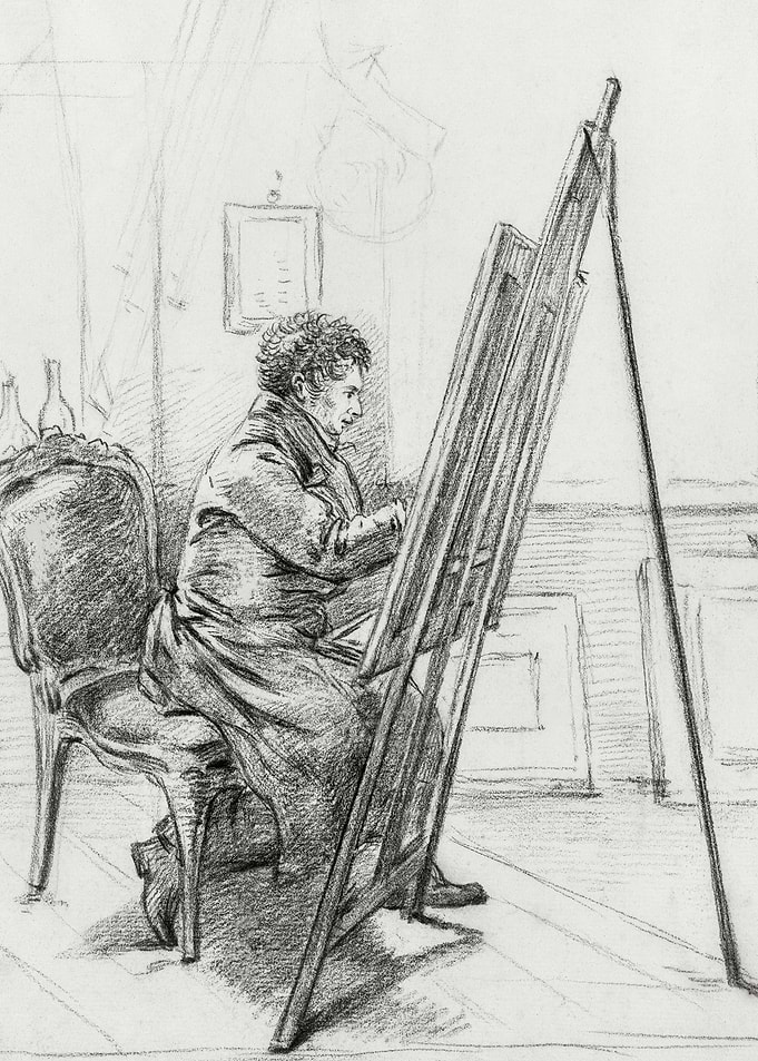 Portrait Of Gerrit Jan Mic