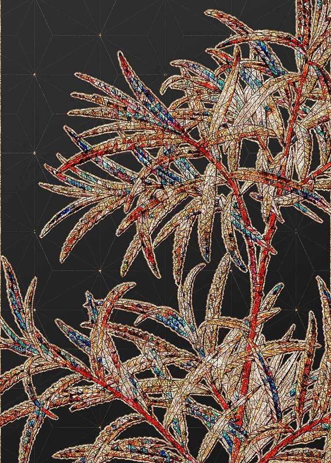 Stained Glass Floral